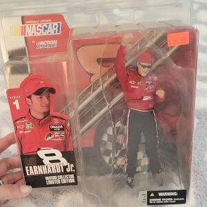 Nascar Dale Earnhardt Jr. Collectible Figure in Red Suit
